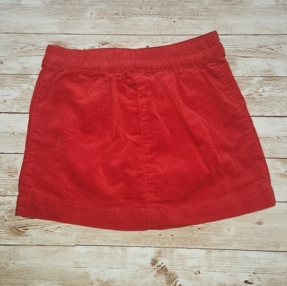 Copper Key Velvet Mini Skirt Girl Size 4 EUC - Picture 4 of 6